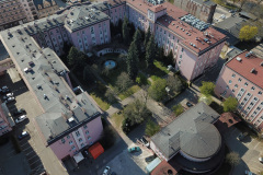 Uniwersytecki Szpital Kliniczny im. Norberta Barlickiego - z lotu ptaka