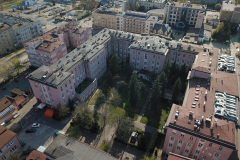 Uniwersytecki Szpital Kliniczny im. Norberta Barlickiego - z lotu ptaka