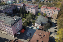 Uniwersytecki Szpital Kliniczny im. Norberta Barlickiego - z lotu ptaka