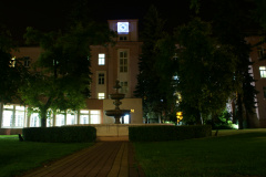 Uniwersytecki Szpital Kliniczny im. Norberta Barlickiego - nocą