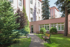 Uniwersytecki Szpital Kliniczny im. Norberta Barlickiego - ogrod